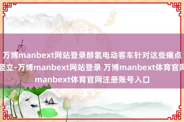 万博manbext网站登录醇氢电动客车针对这些痛点进行深度本领竖立-万博manbext网站登录 万博manbext体育官网注册账号入口